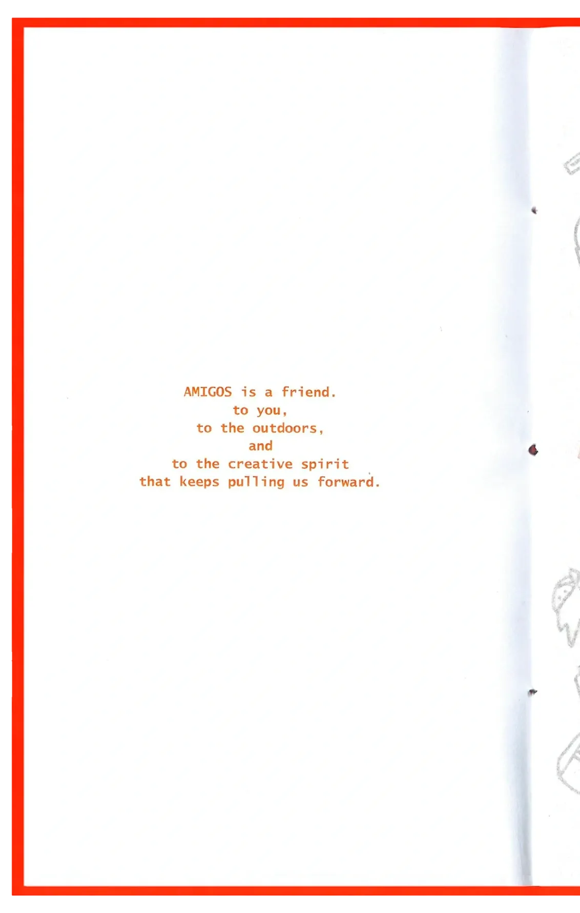 AMIGOS Outdoor Magazine — Issue 00, page 4