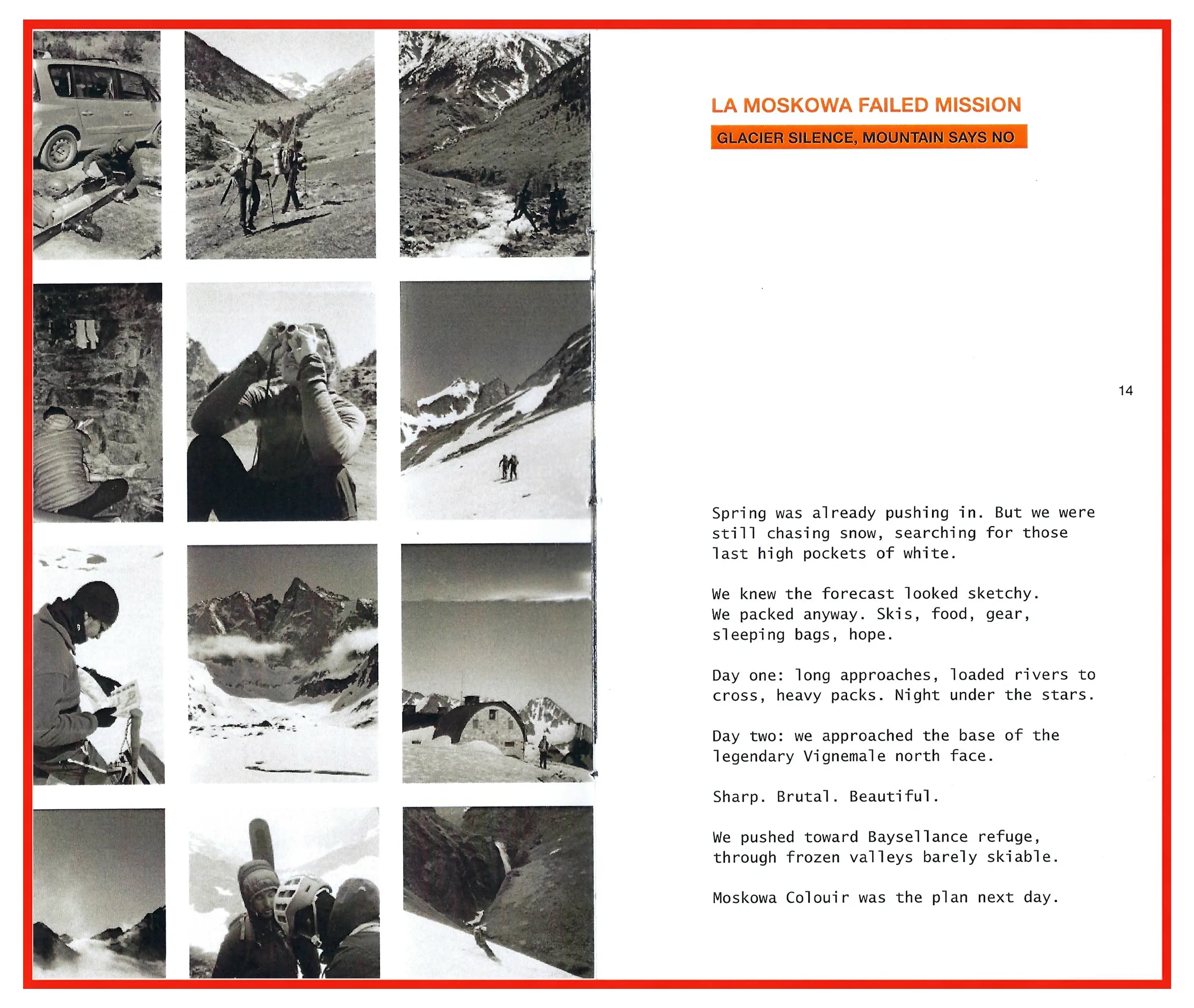AMIGOS Outdoor Magazine — Issue 00, spread 9