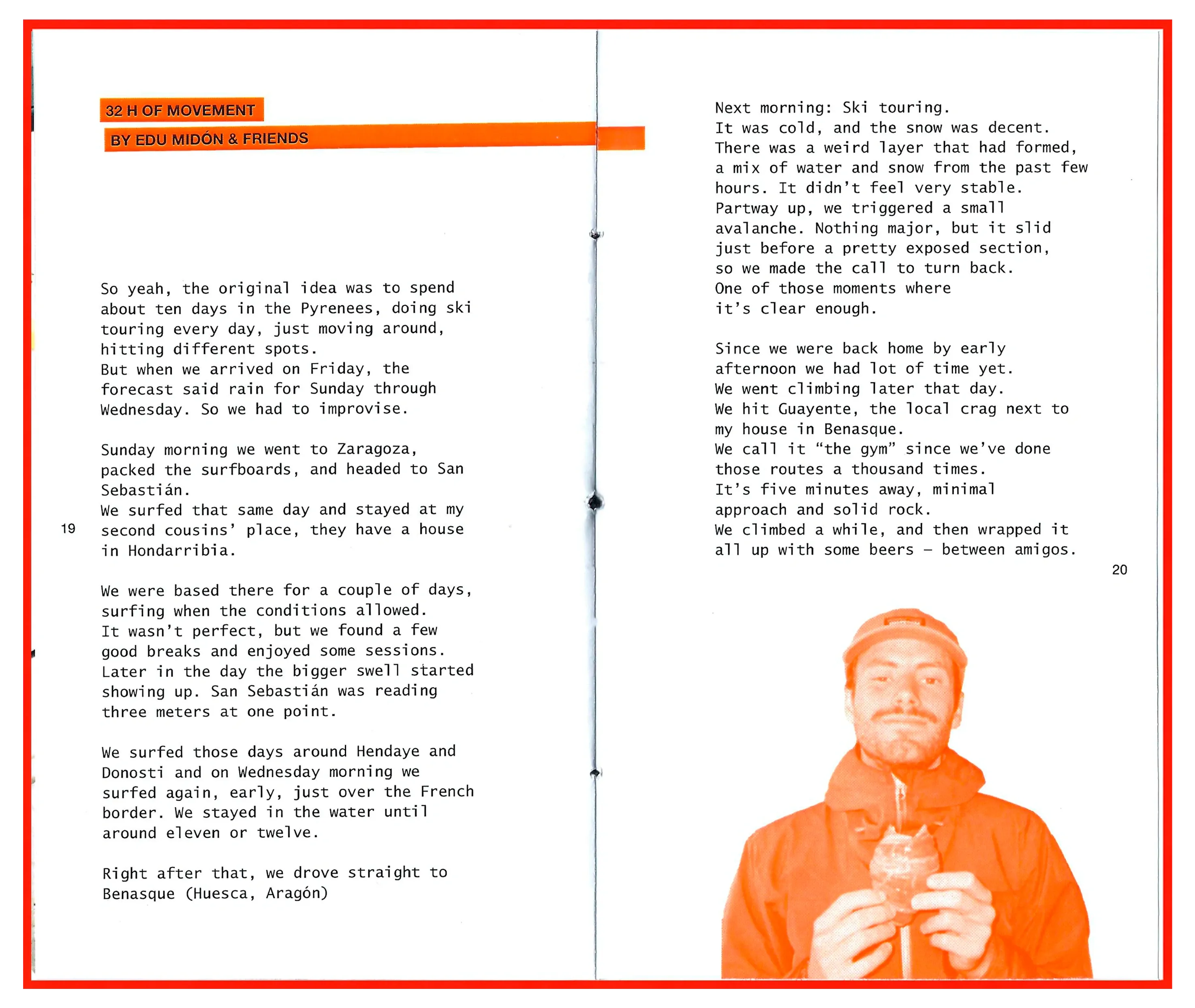 AMIGOS Outdoor Magazine — Issue 00, spread 12